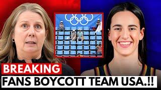 Team USA Finally Admitted They Regret Snubbing Caitlin Clark & Clark's Fans SHOCKED Olympics Match