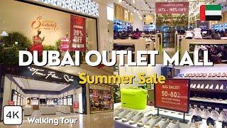 Dubai Outlet Mall!! Shopping in Dubai 2023!! Amazing Deals and Luxury Brands | 4K (Walking Tour)