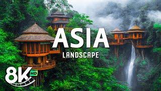 Wonder of Asia  Top 20 Most Beautiful Places To Visit In Asia  Travel Video 8K