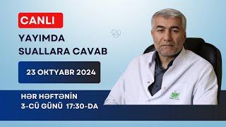 Fizuli Hüseynovla Suallara Cavab | 23 Oktyabr 2024  - Saat 17:30