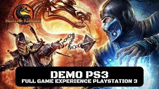 Mortal Kombat Demo PS3 | Full Game Experience PlayStation 3 | VictaTheDragon