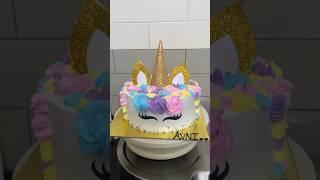 Unicorn theme cake  #cake #cakedecorating #cakedesign #birthdaycake #cakestate #cakedecoration