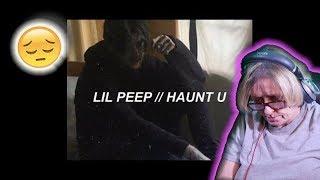 Grandma REACTS to - Lil Peep - Haunt U [LYRICS]