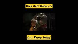 Liu Kang Fire Fist Fatality Mortal Kombat 11 #shorts #mk11