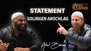 Statement zum Anschlag in Solingen-Abul Baraa und Abu Hamza