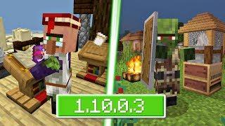 ВЫШЕЛ НОВЫЙ Minecraft PE 1.10.0.3 (Бета) - ДОБАВИЛИ ЩИТЫ + НОВЫЕ ДЕРЕВНИ И НОВЫХ ЖИТЕЛЕЙ!