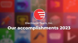 Electronic Team's Annual Summary 2023