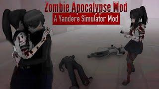 Прошла на две концовки зомби мод на Яндере симулятор / Yandere Simulator Zombie Apocalypse Mod