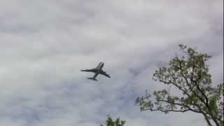 Space Shuttle Over Arlington National Cemetery