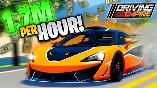 *NEW* BEST GRINDING METHOD In Driving Empire! (1.7M PER HOUR!)