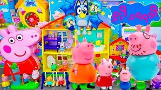 8 Minutes Satisfying Unboxing Cute Peppa Pig House Playset Toys Collection Review tweeto ASMR TOYS