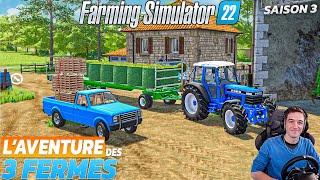 L'AVENTURE DES 3 FERMES S3 ! PREMIER MOUTONS DANS LA FERME #06