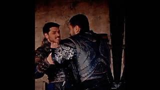 Mehmet bey and Alaeddin fight |#kurulusosman #goncahatun #alaeddinbey #algon #shorts