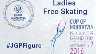 2016 ISU Junior Grand Prix - Saransk - Ladies Free Skate