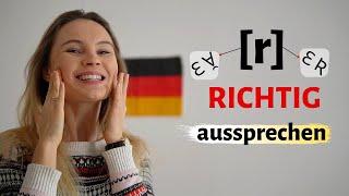 Deutsches "R" richtig aussprechen! | Deutsch A2, B1, B2