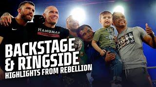 REBELLION PROMOTIONS  | Backstage & Ringside Fight Highlights | Fight Record