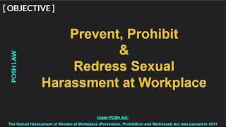 POSH at Workplace: How to Prevent : Prohibit & Redress : POSH LAW COMPLIANCE.