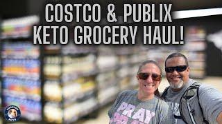 I'M BAAAAAAACK!  WITH A KETO GROCERY HAUL FROM PUBLIX AND COSTCO!