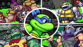 Teenage Mutant Ninja Turtles: Shredder's Revenge All Bosses & Ending