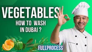 Why They Wash Vegetables In Dubai ||  Full process of receiving & cleaning of vegetables & fruits