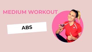 Can you do this? ABS WORKOUT - MEDIUM- home workout routine