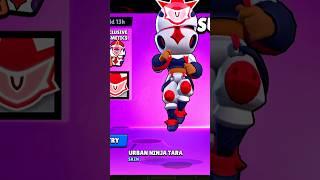 Purchasing the Urban Ninja Tara Skin!?  #brawlstars #shorts