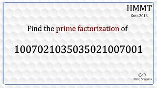 Prime factorization of 1007021035035021007001