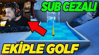 UNLOST EKİPLE 10 SUB CEZALI GOLF OYUNU! (Tower Unite)