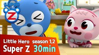 [Super Z 1,2] Little Hero Super Z l 30min Play l Making Toy Smoothie l