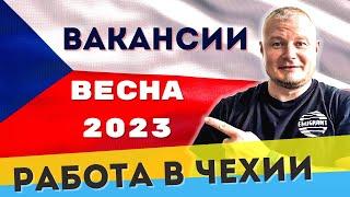 Актуальные вакансии ВЕСНА 2023 | Работа в Чехии