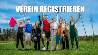 So registriert ihr euren Verein.