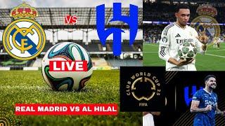 Real Madrid vs Al Hilal 1-1 Live FIFA Club World Cup Football Match Score Commentary Highlights - FC