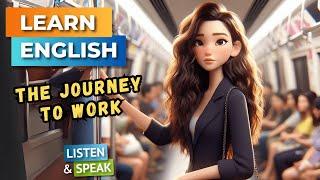 My Journey to Work | English Stories | English Listening Skills - Speaking Skills.