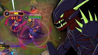 Wild Rift KHA'ZIX Hard Carry Gameplay in Season 14