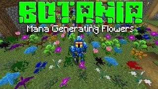 MANA GENERATING FLOWERS (Botania PT. 8) [Minecraft 1.15 Mod Guide]