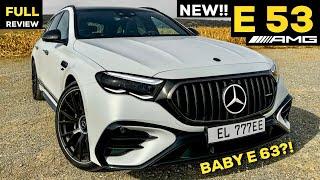 2025 MERCEDES E53 AMG Hybrid NEW BABY E63?! 6 Cylinder 612HP FULL POV Drive In-Depth Review Sound