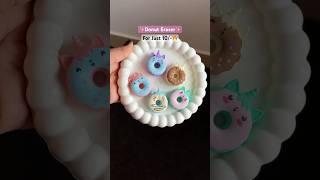 Cutest Donut Erasers #trending #trendingshorts #shorts #eraser