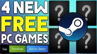 4 NEW FREE STEAM GAMES + MORE NEW STEAM GAME RELEASES!