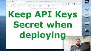 Deploy React Node App to Heroku and Hide API Keys