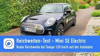 Mini Cooper SE - Elektroauto Reichweiten-Härtetest bei 120 km/h auf der Autobahn