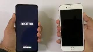 I phone 8+ VS Realme.