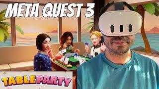 Oculus Meta Quest 2 / 3 / 3s Table Party VR Gameplay + Review - Could Be The Board Game I've Wanted!