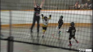 Under 7 Lacrosse - Centre Wellington Riverhawks vs K-W Kodiaks