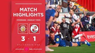 Stevenage v Crawley Town Highlights