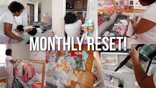 THE MONTHLY RESET ROUTINE THAT'LL CHANGE YOUR LIFE! ORGANIZING MY LIFE & TIPS TO ACHIEVE YOUR GOALS