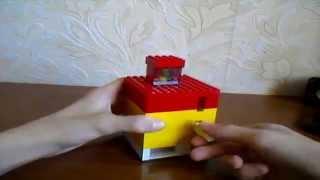 Обзор лего Skittles машины (V1) (RUS) / Review lego skittles machine (V1)