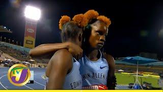 Tina Clayton Wins Boys & Girls Champs 2022 100m Finals #mustwatch #tvjnews