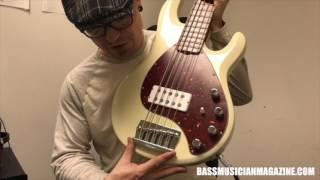 Bass Musician Magazine Reviews - Ernie Ball Music Man 30th Anniversary Stingray 5-String bass