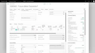 Invoicing with the Sales Invoice - Microsoft Dynamics 365 Business Central