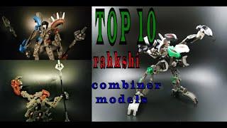 Lego Bionicle   Top 10 Rahkshi fan and official combiner models